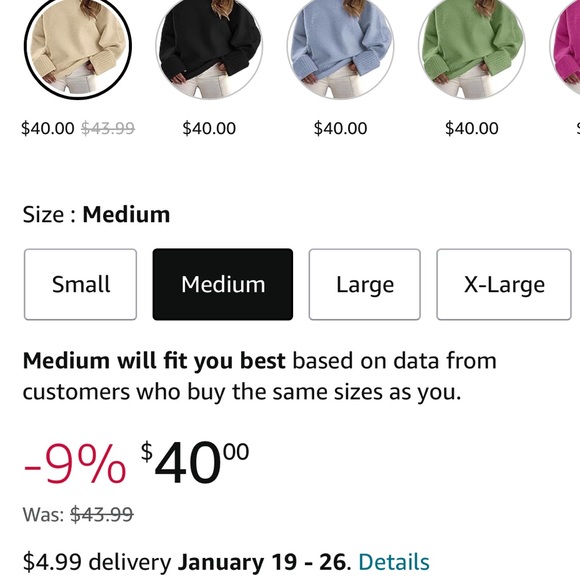 Chunky Pullover Sweater - Picture 2 of 3